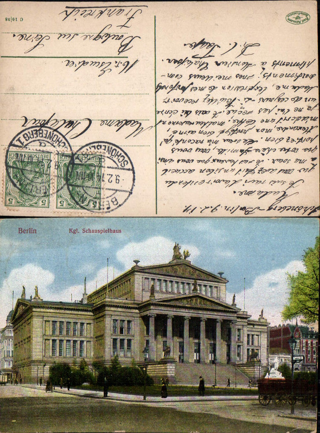 702517 Berlin Kgl. Schauspielhaus Theater