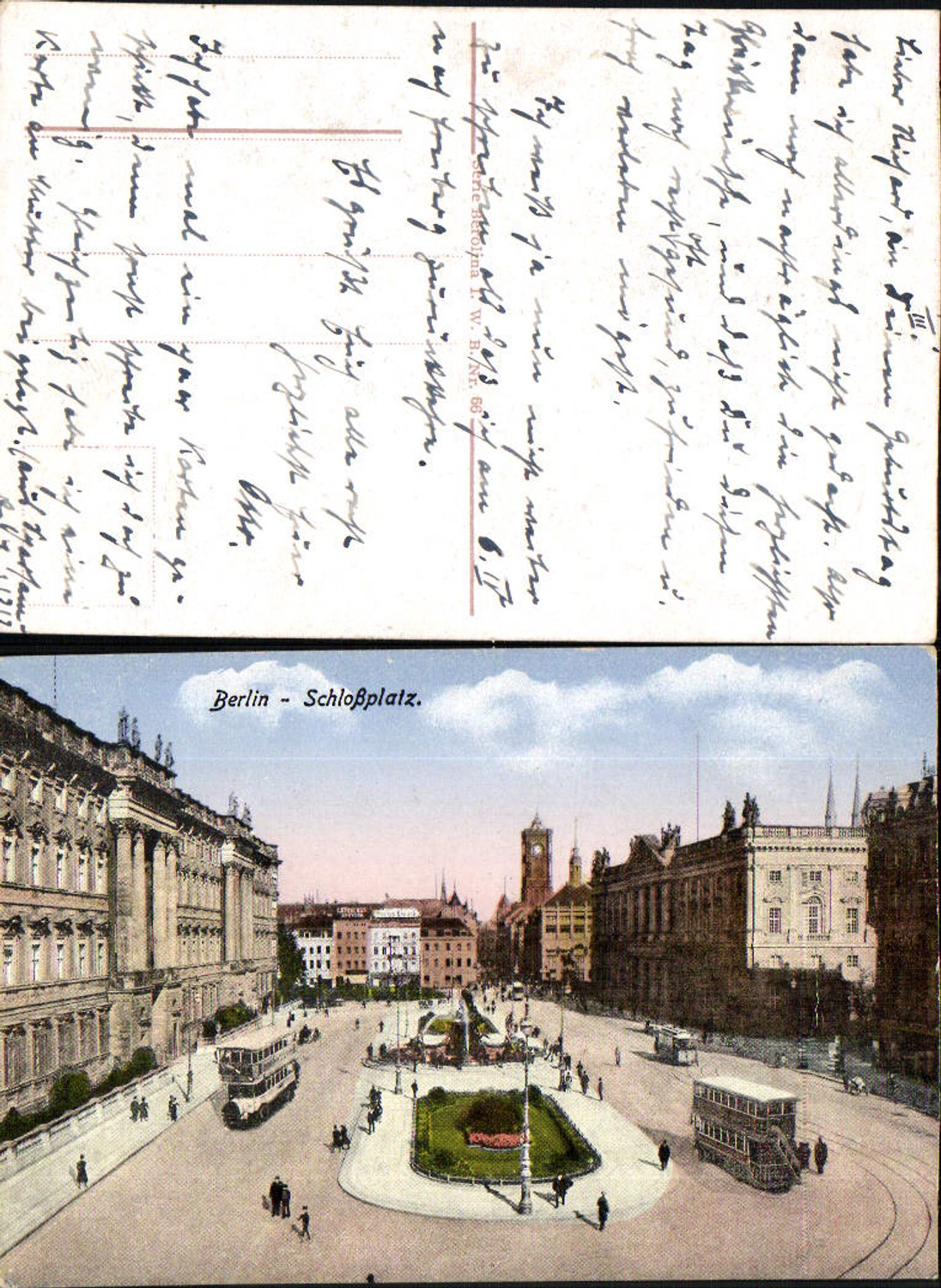 702546 Berlin Schlossplatz Bus Autobus Doppeldecker