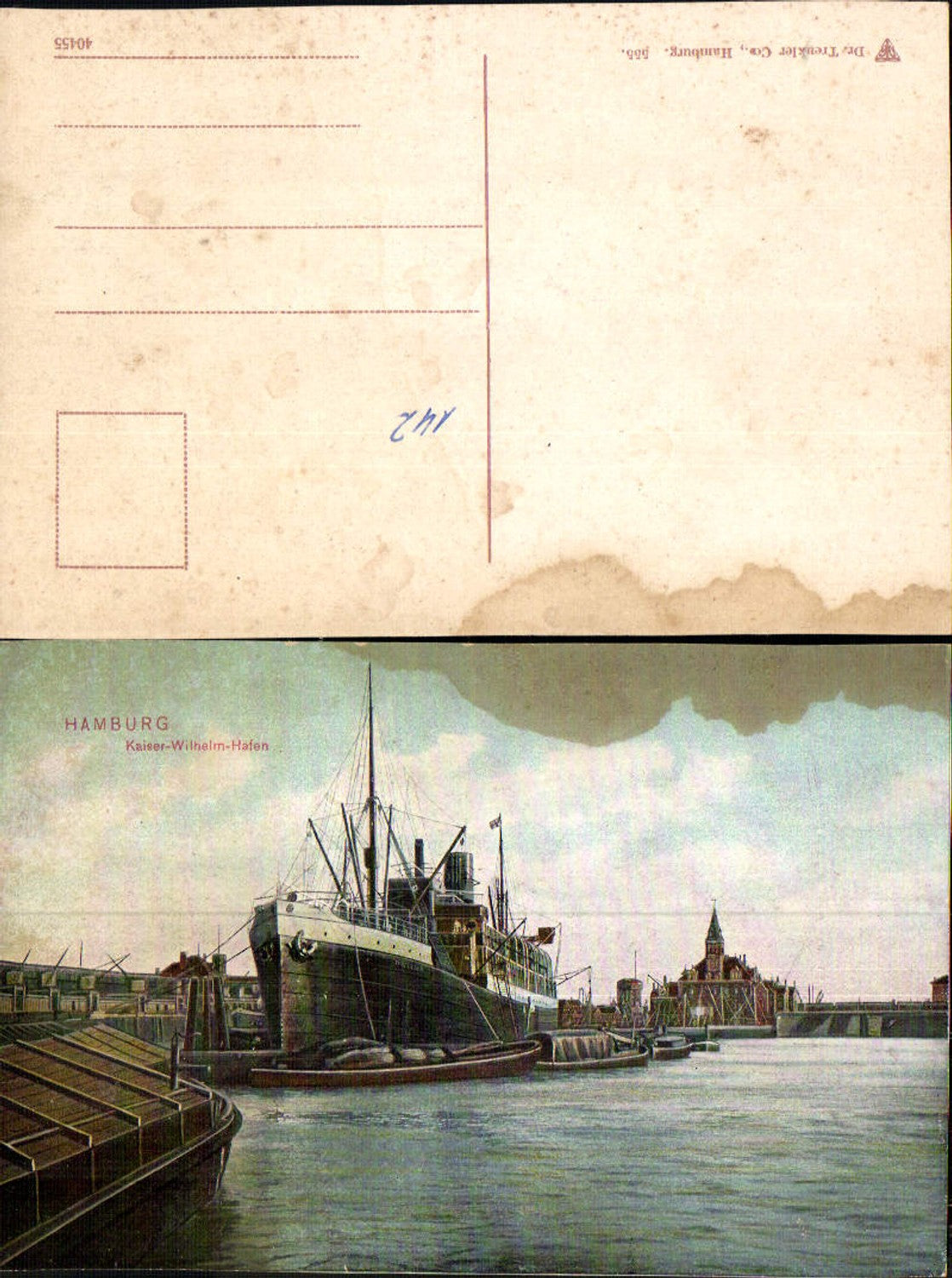 702570 Hamburg Kaiser Wilhelm Hafen