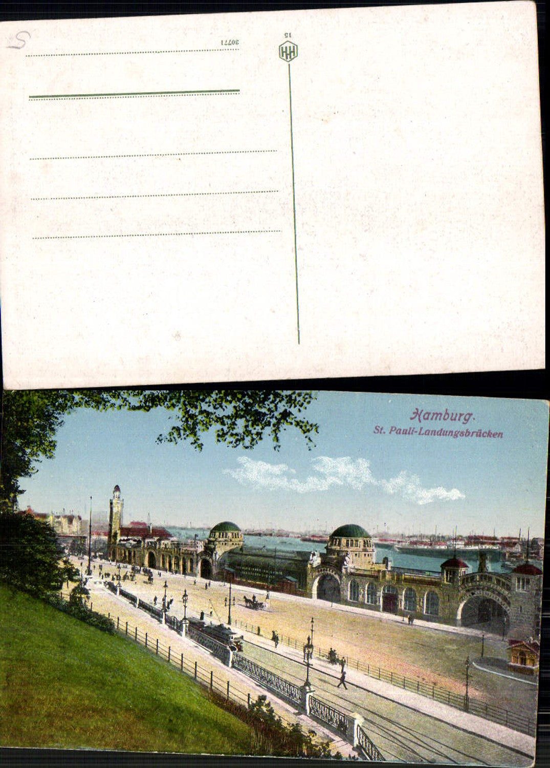 702574 Hamburg St. Pauli Landungsbrücken Hafen
