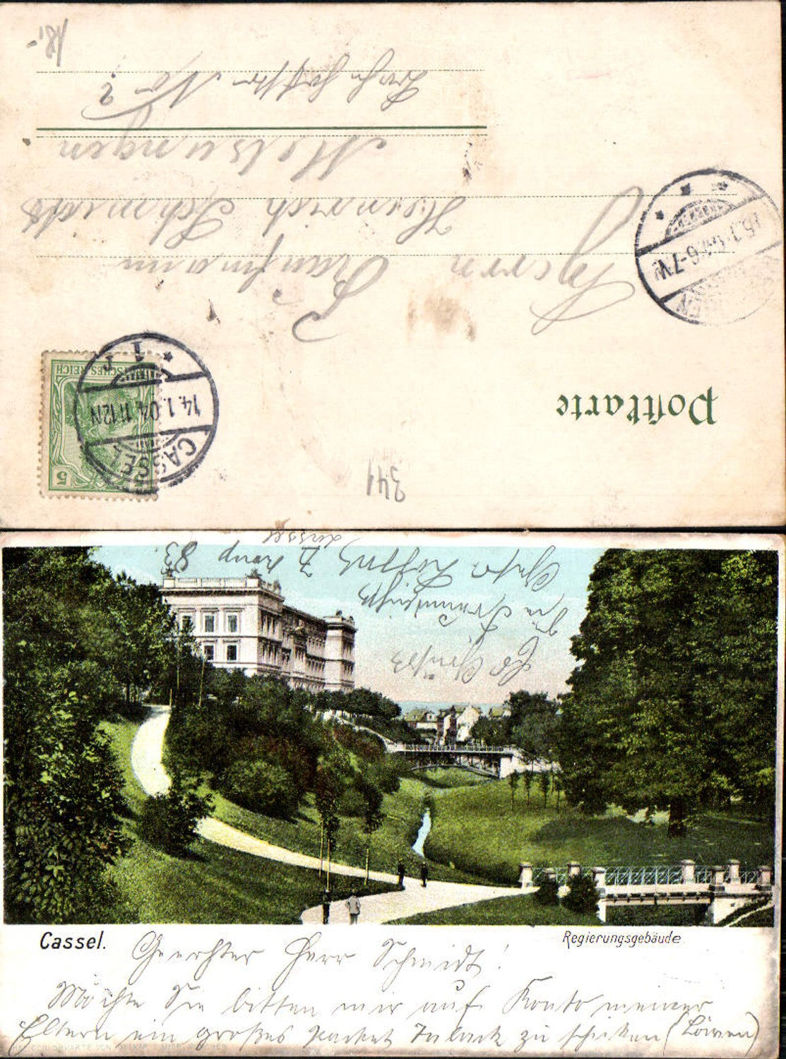 702680 Cassel Kassel Regierungsgebäude