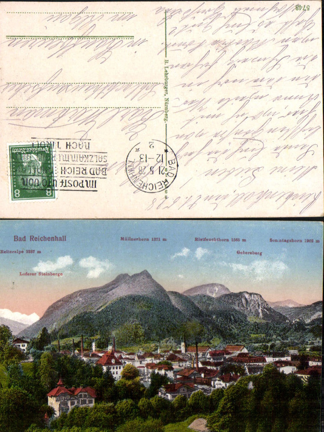 702845 Bad Reichenhall gel Kaufbeuren pub Lehrburger 5748
