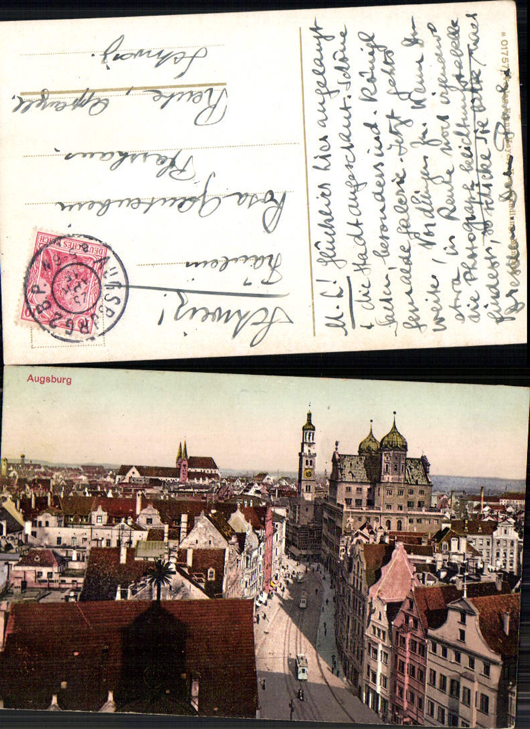 702852 Augsburg pub Franz Hayer 01757 gel Reute Appenzell