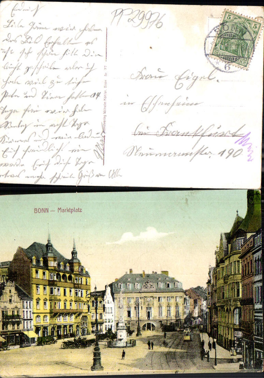 703440 Bonn am Rhein Marktplatz