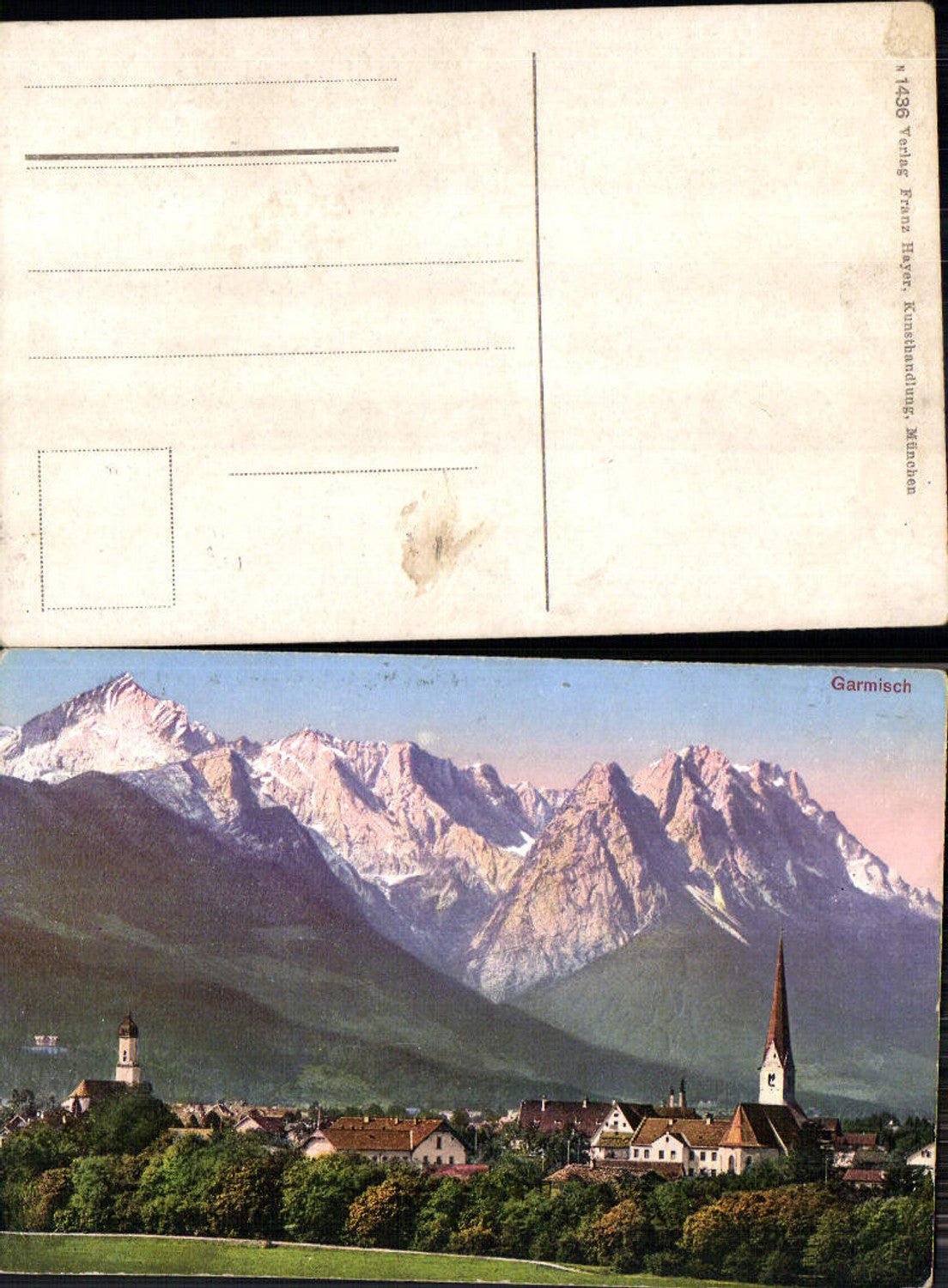 703450 Garmisch-Partenkirchen pub Franz Hayer 1436