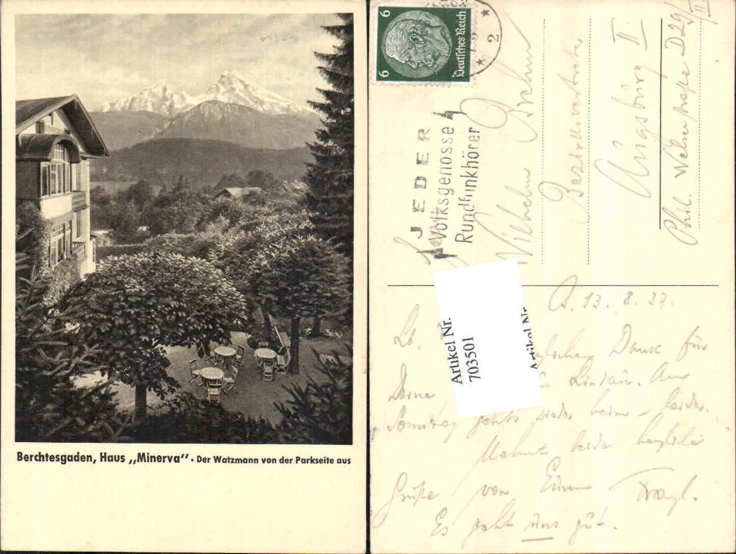 703501 Berchtesgaden Haus Minerva