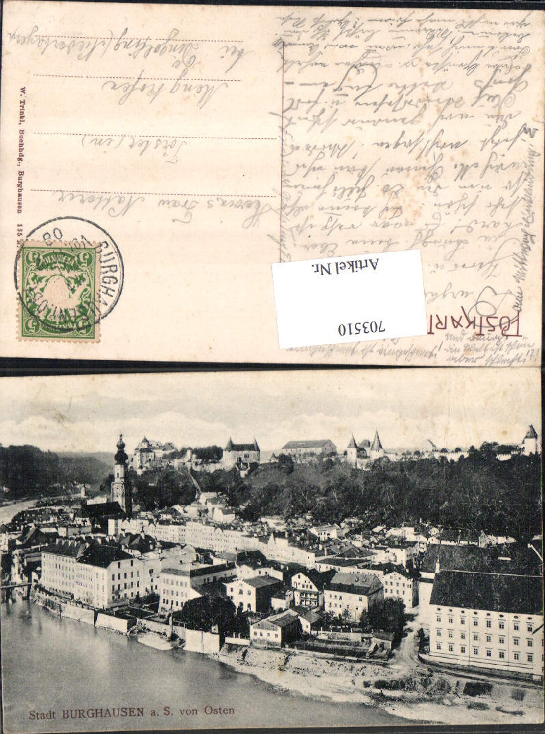 703510 Burghausen an der Salzach gel Mengkofen Dingolfing