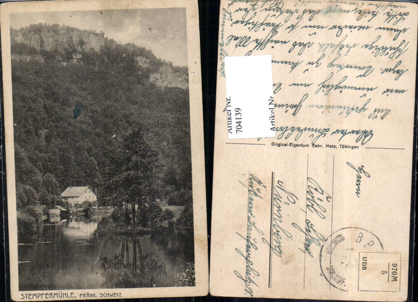 704139 Stempfermühle Fränkischen Schweiz Gößweinstein Behringersmühle