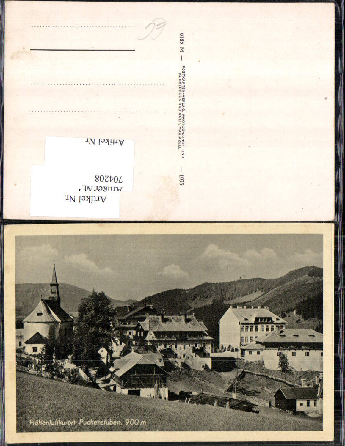 704208 Puchenstuben b. Wienerbruck