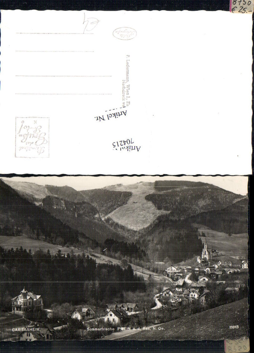 704215 Prein an der Rax