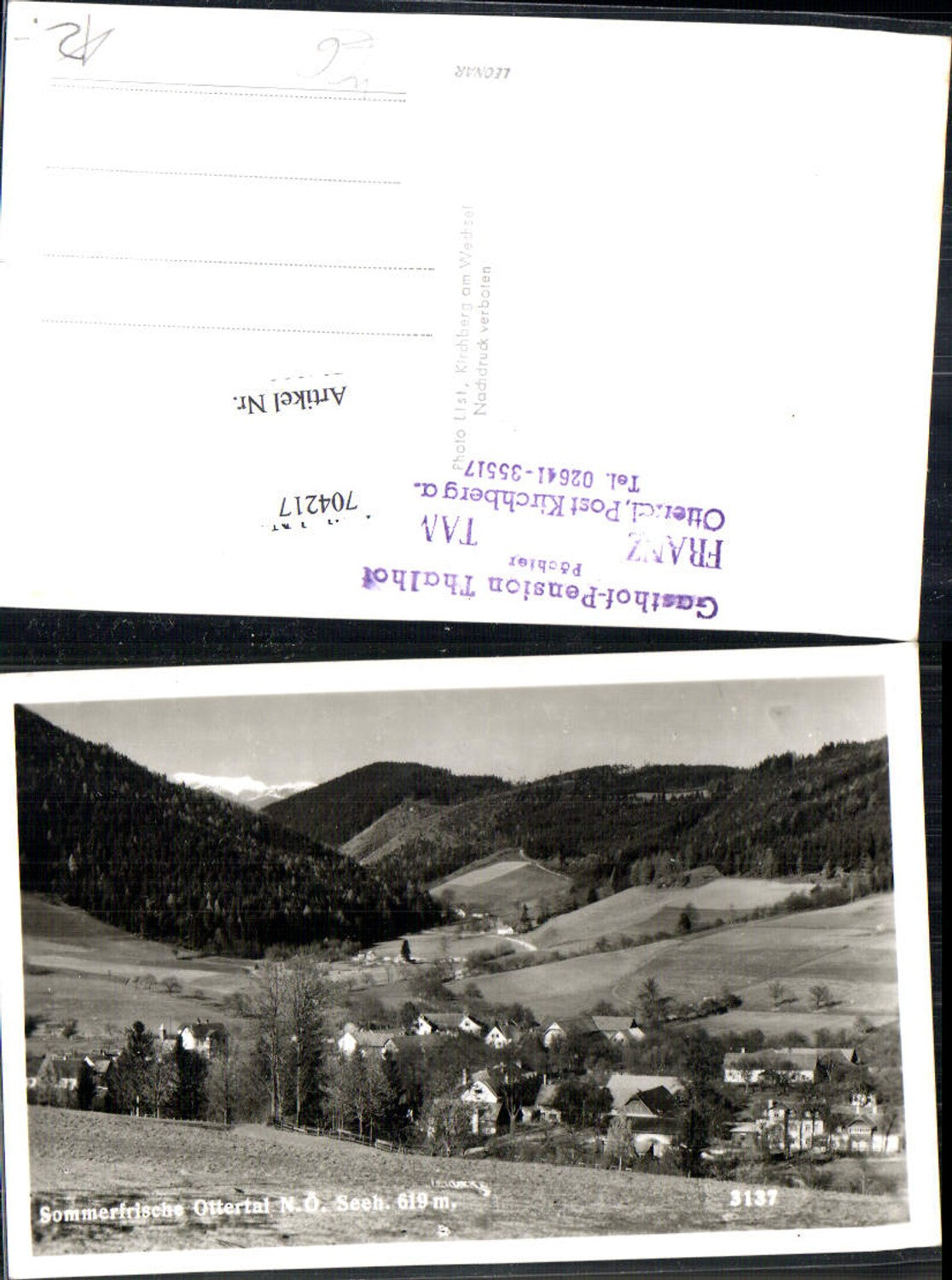 704217 Ottertal bei Kirchberg am Wechsel