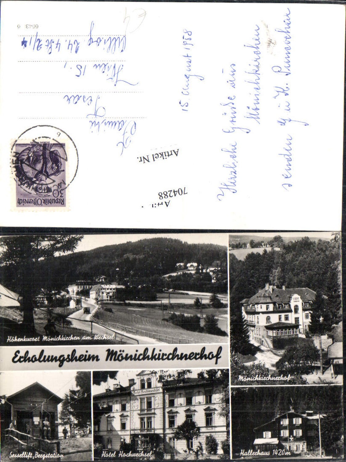 704288 Mönichkirchen am Wechsel