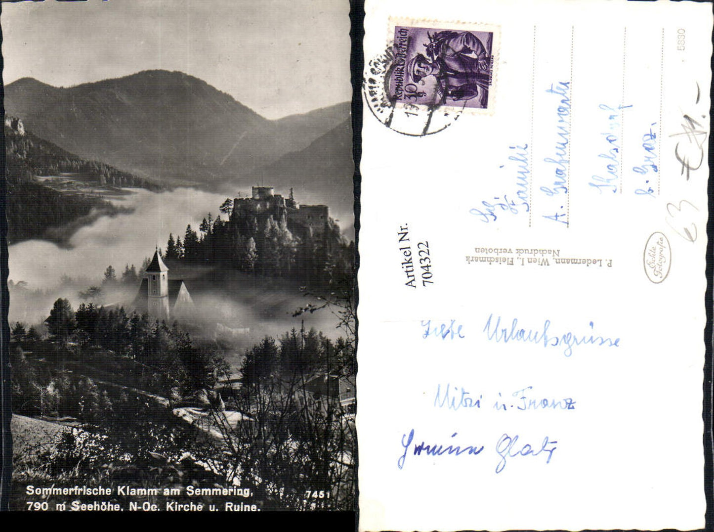 704322 Klamm am Semmering