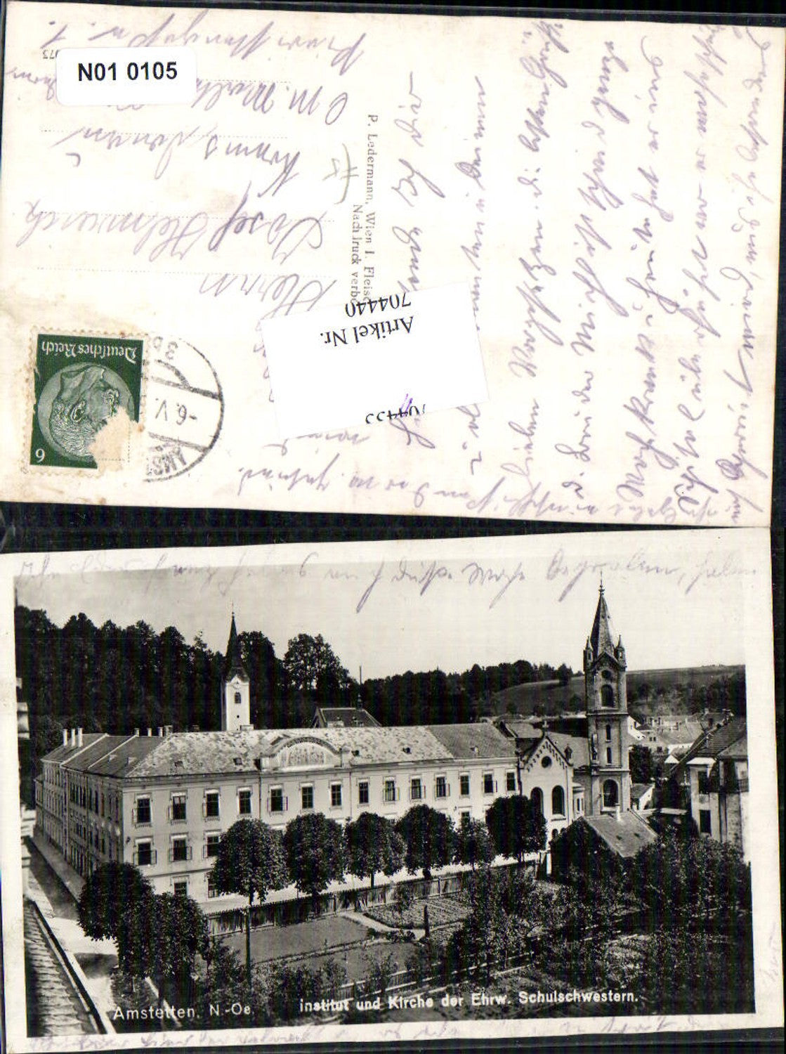 704440 Amstetten Institut Kirche Ehrw. Schulschwestern