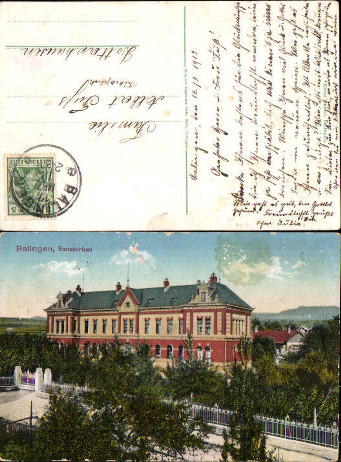 704718 Balingen Sanatorium gel Dotternhausen