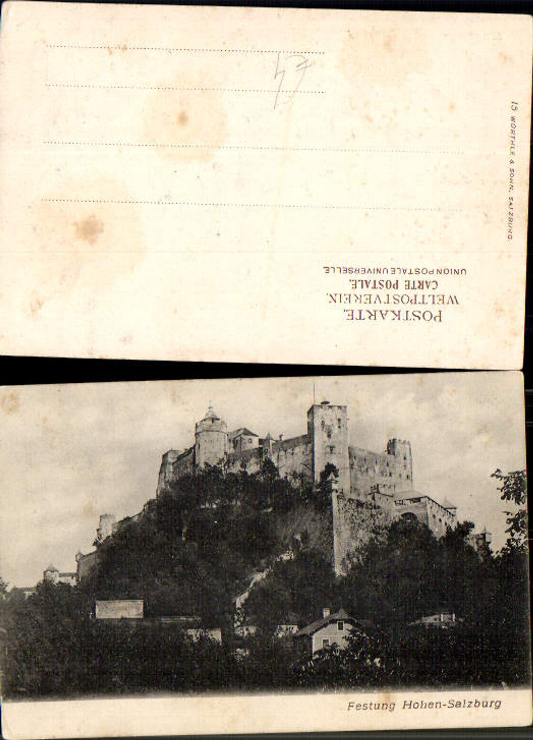 704776 Salzburg Stadt Festung Hohensalzburg