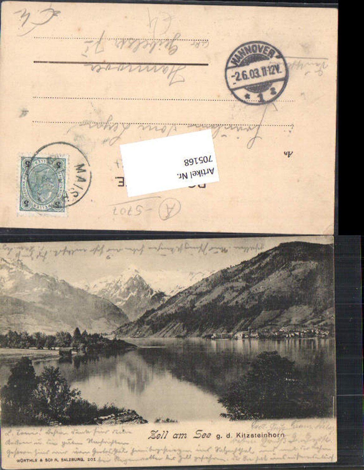 705168 Zell am See pub Würthle & Sohn 201