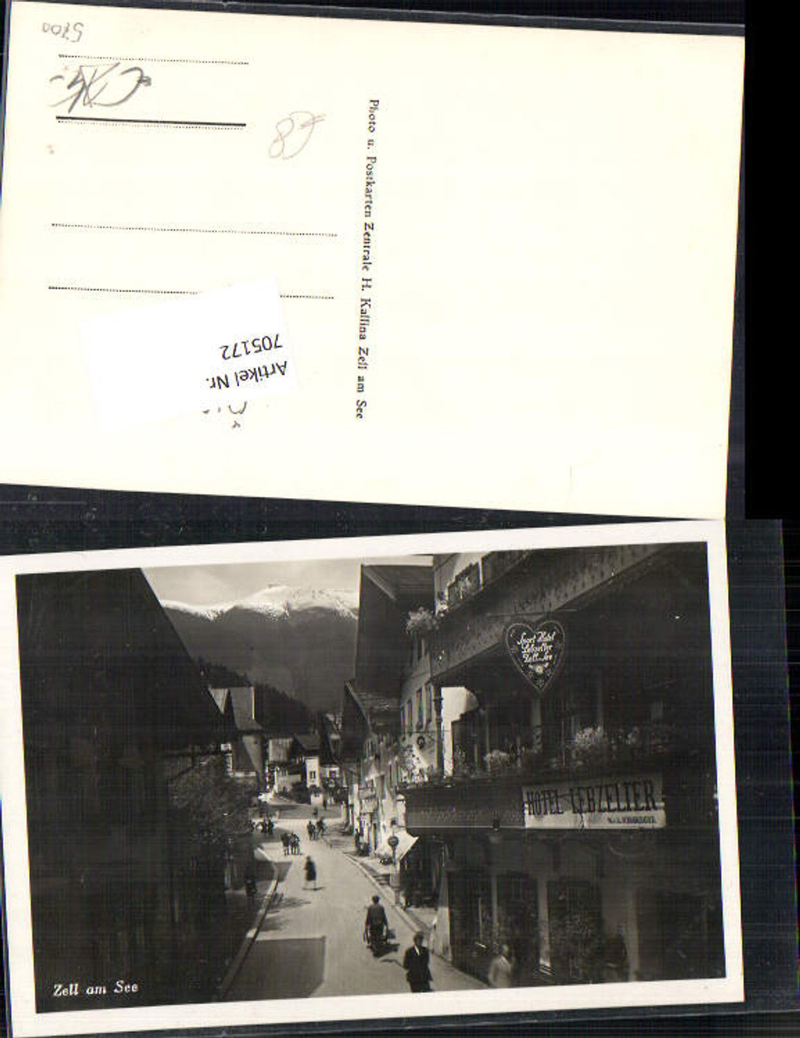 705172 Zell am See Straßenansicht