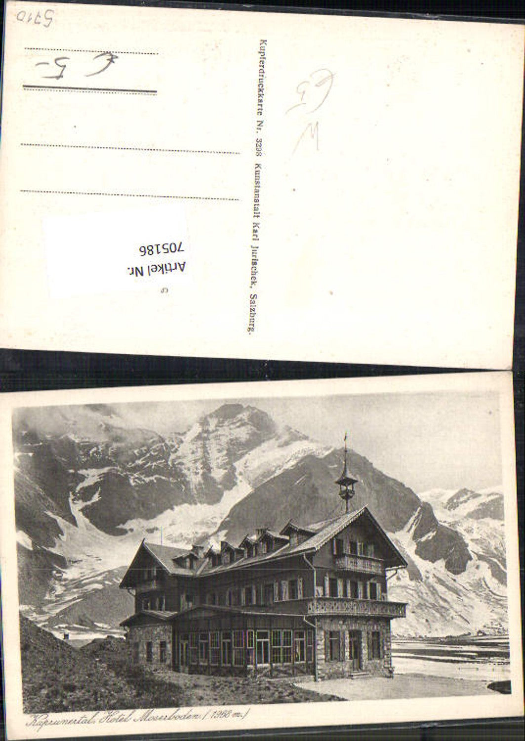 705186 Kaprunertal Kaprun Hotel Moserboden Zell am See