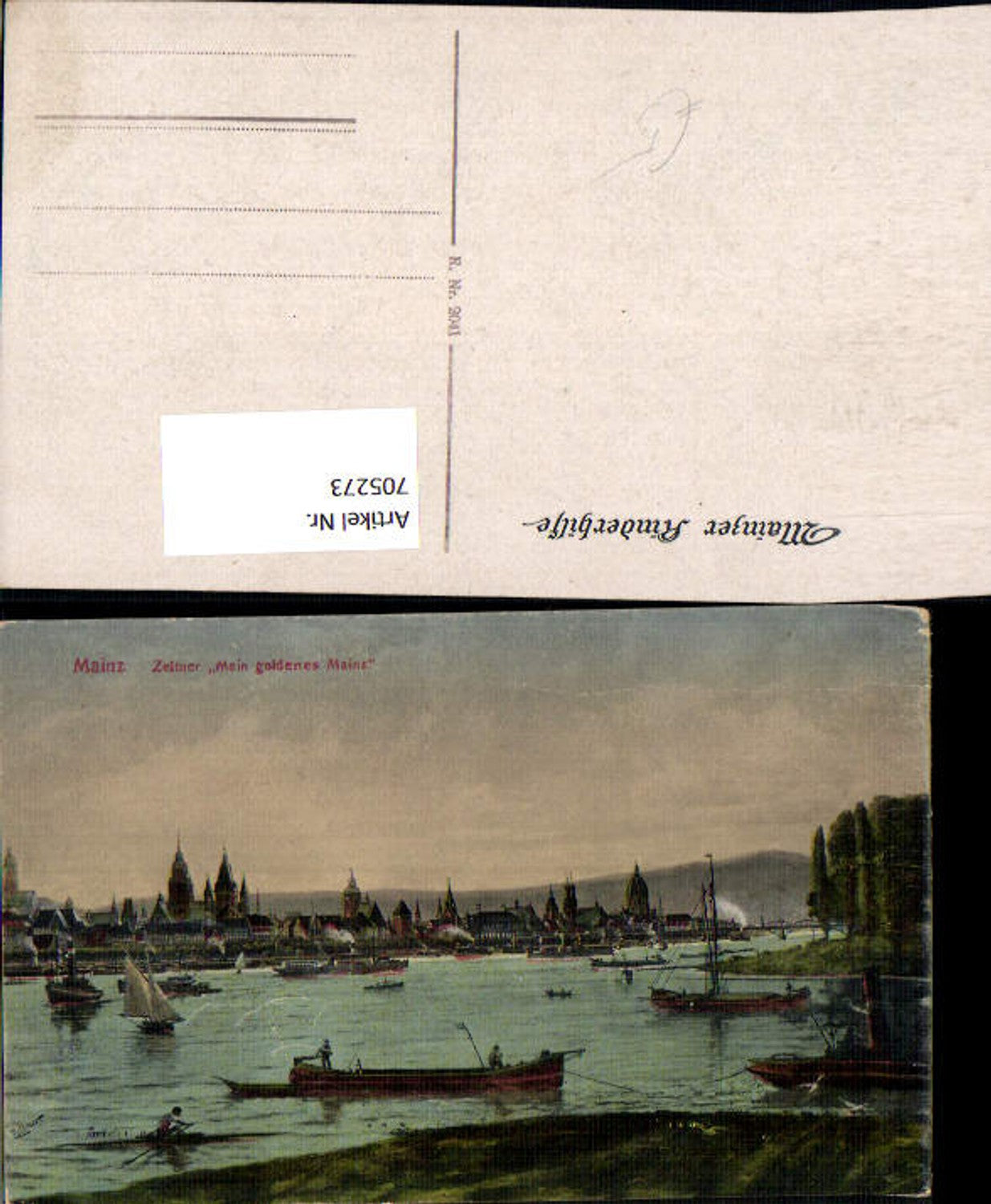 705273 Mainz am Rhein Zeltner My Golden Mainz Boats Ships
