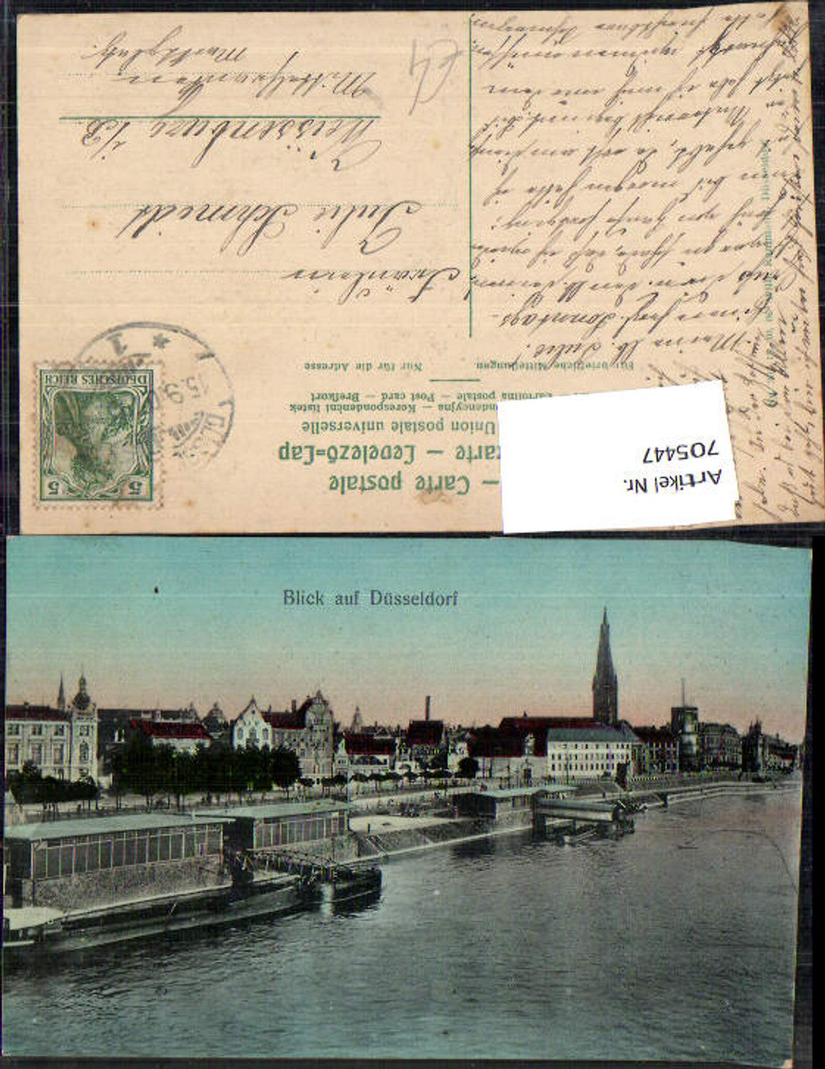 705447 Düsseldorf Blick auf Düsseldorf