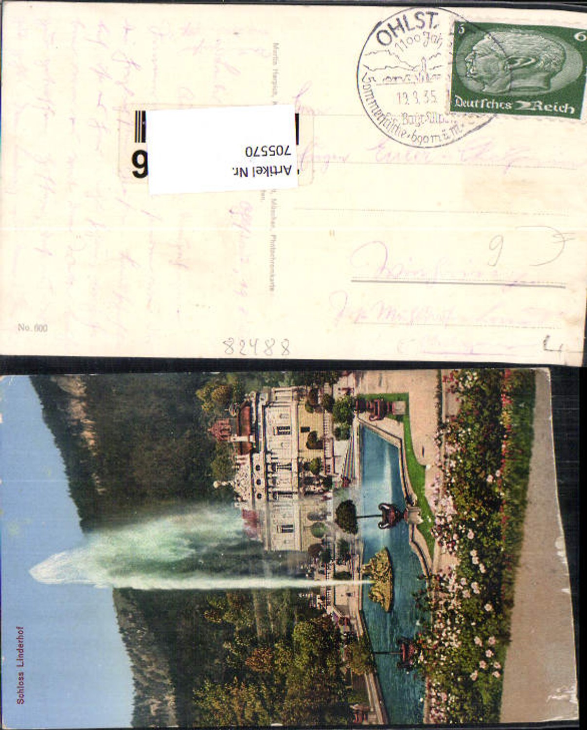 705570 Schloss Linderhof Ettal
