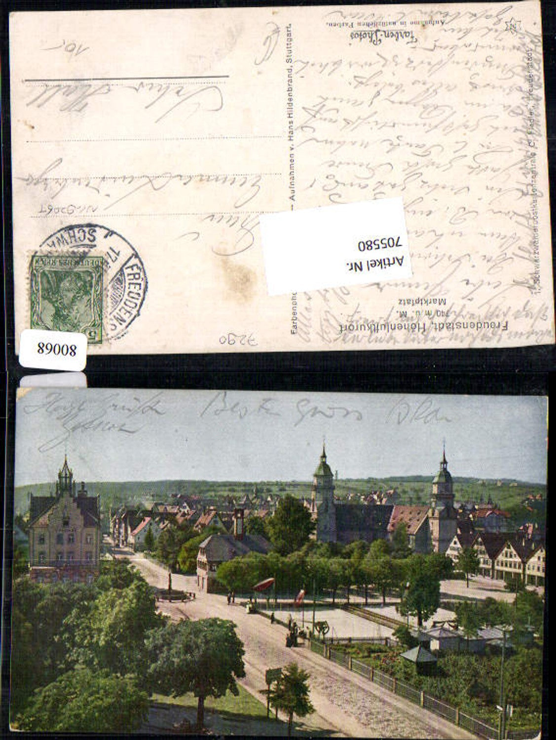 705580 Freudenstadt Market Square Black Forest