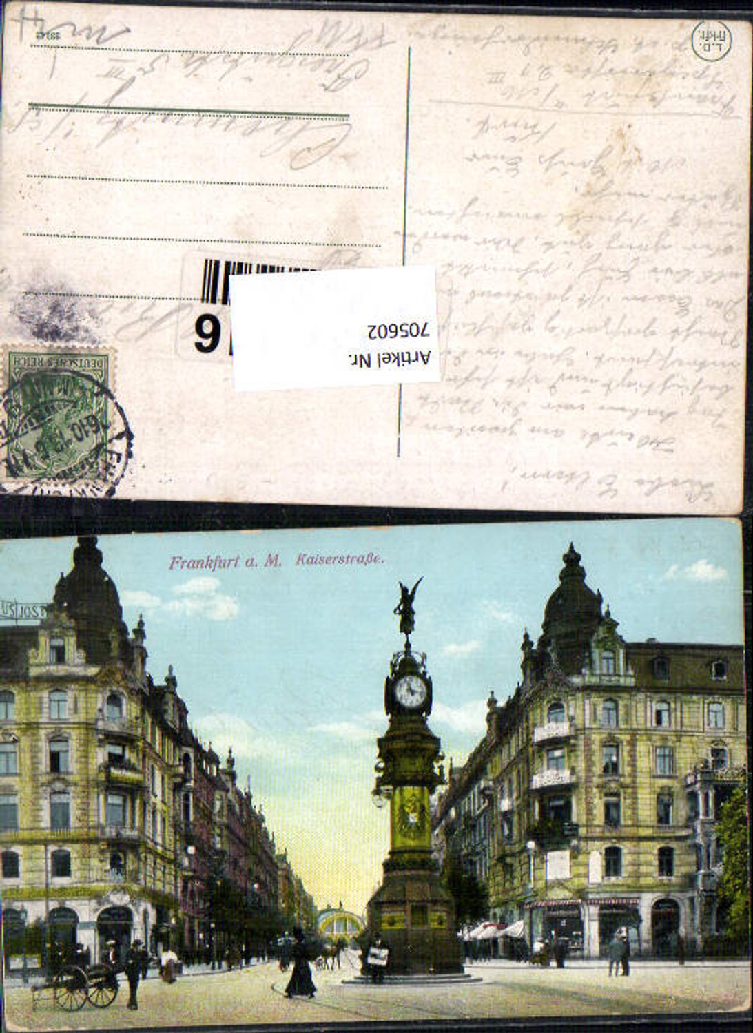 705602 Frankfurt am Main Kaiserstraße Uhr