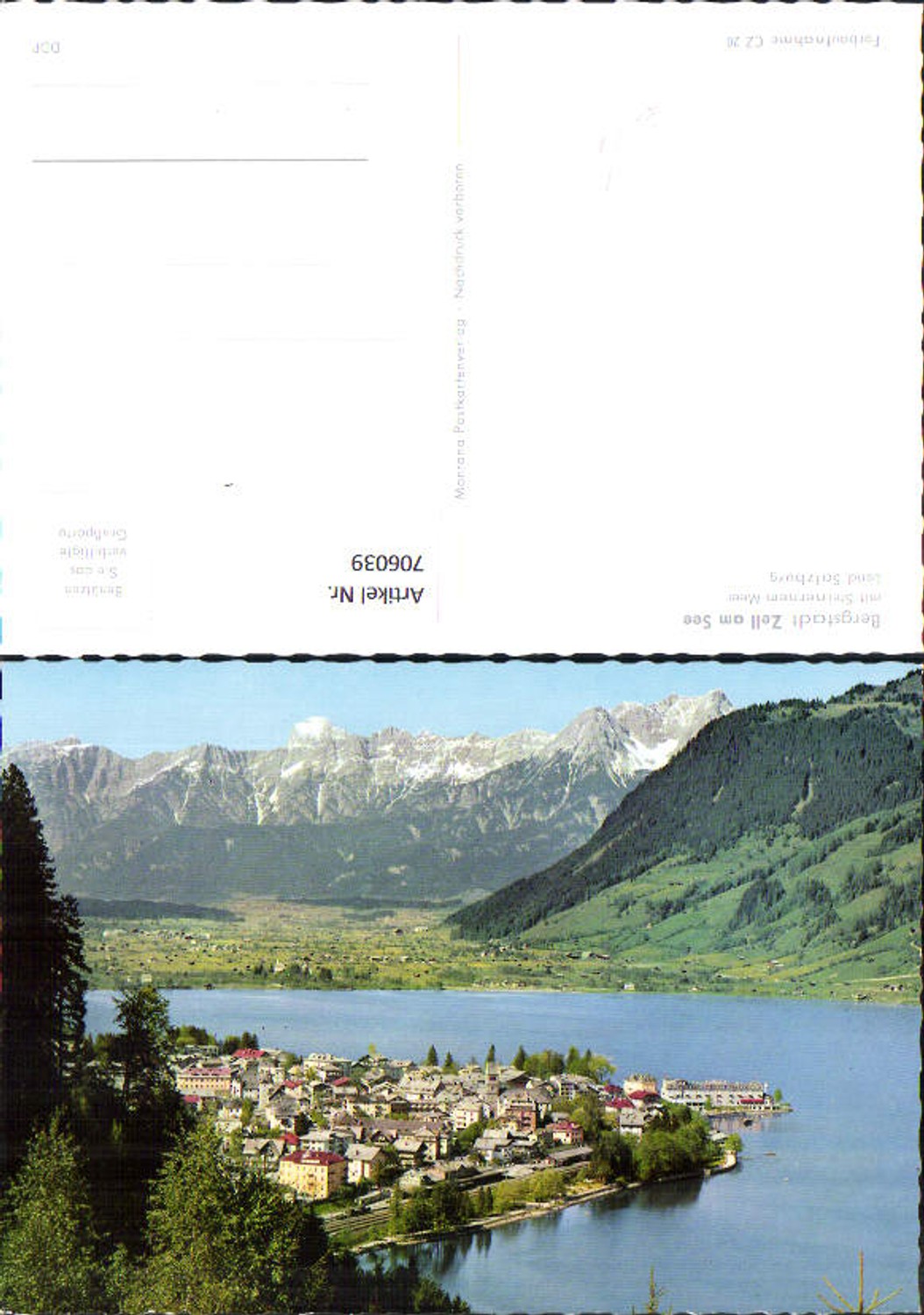 706039 Zell am See mit Steinernem Meer