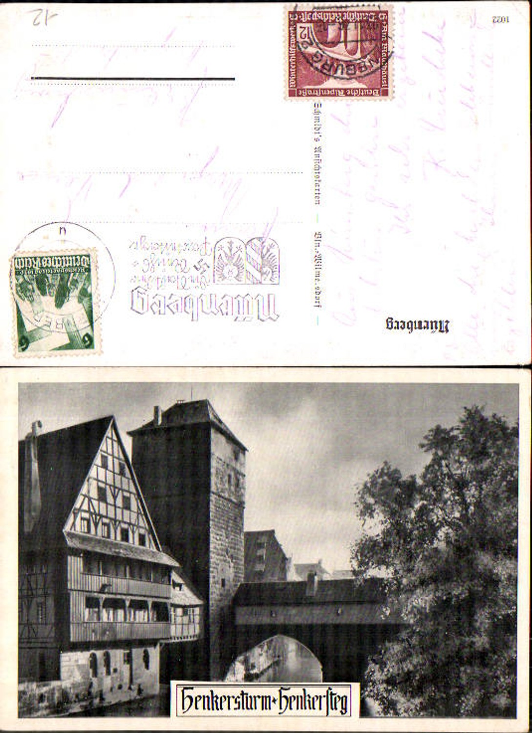 706056 Nürnberg Henkersteg Henkersturm