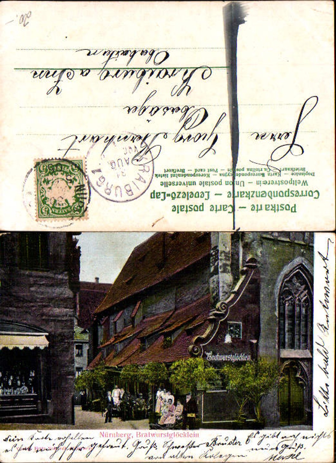 706086 Nürnberg Bratwurstglöcklein gel Kraiburg am Inn