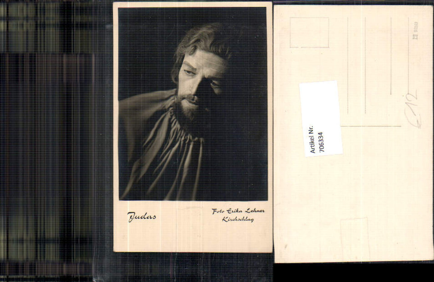 706334 Photo-AK Passion Play Kirchschlag Judas Photo Erika Lehner Kirchschlag