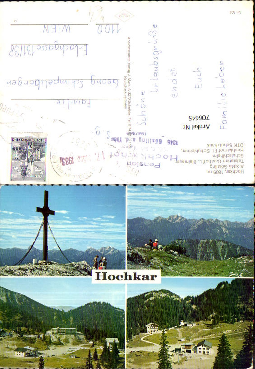 706645 Mehrbild AK Göstling an der Ybbs Talstation Schutzhaus Schulschiheim