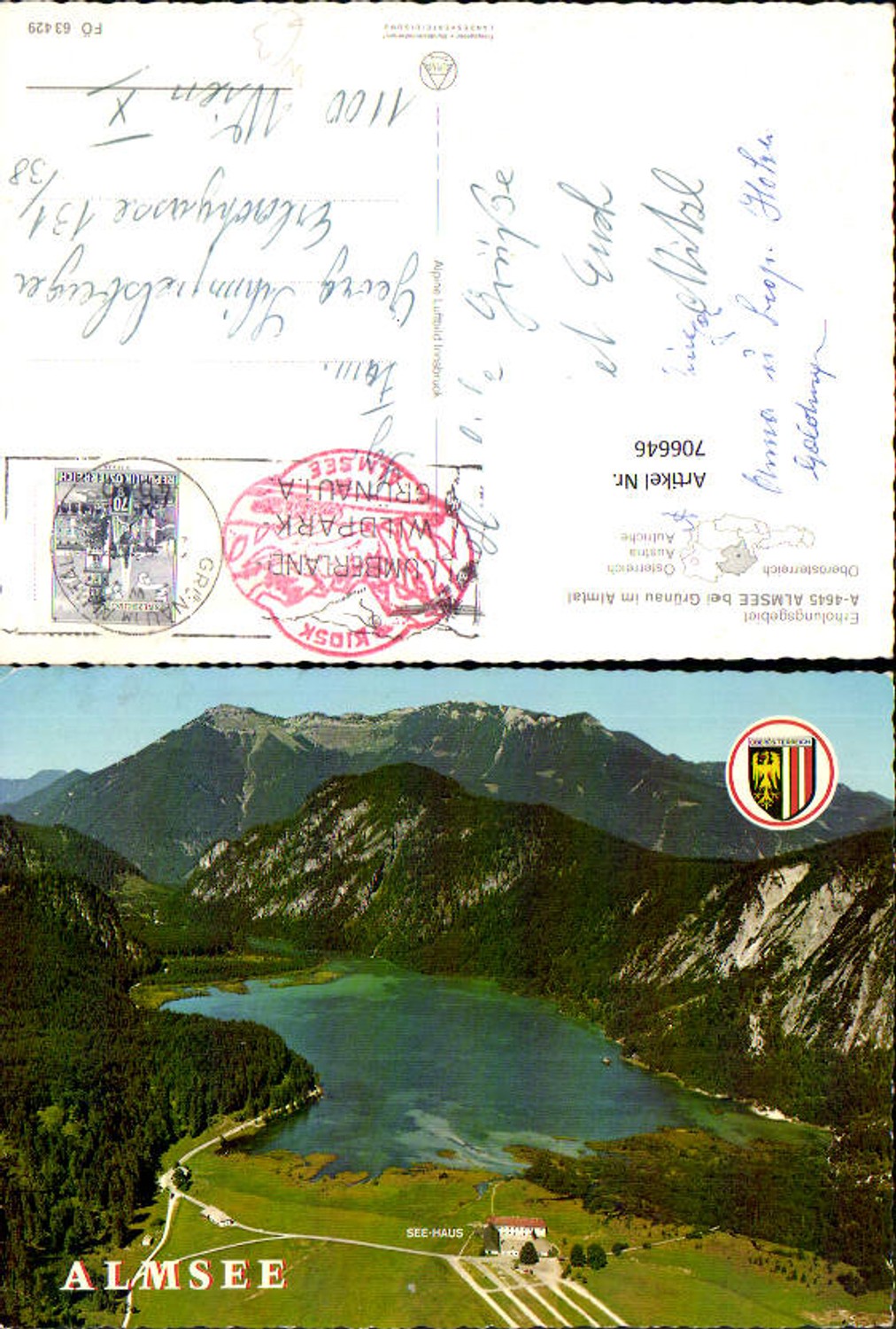 706646 Grünau im Almtal Almsee Seehaus