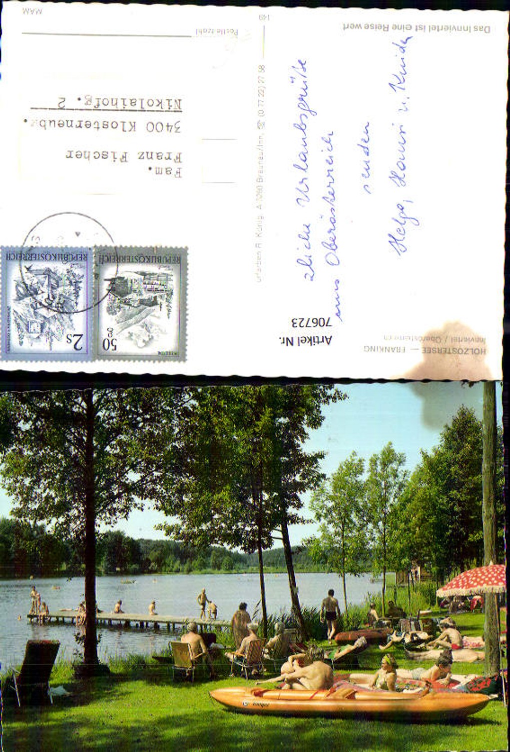 706723 Franking Holzöstersee Innviertel Beach Life