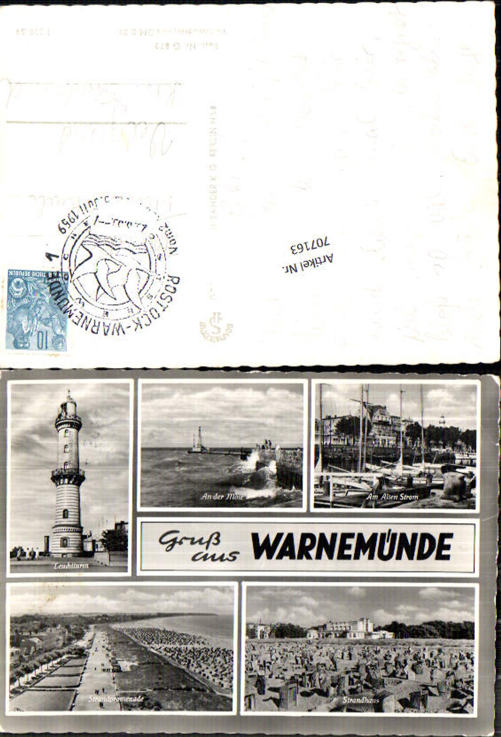 707163 Rostock Warnemünde Leuchtturm