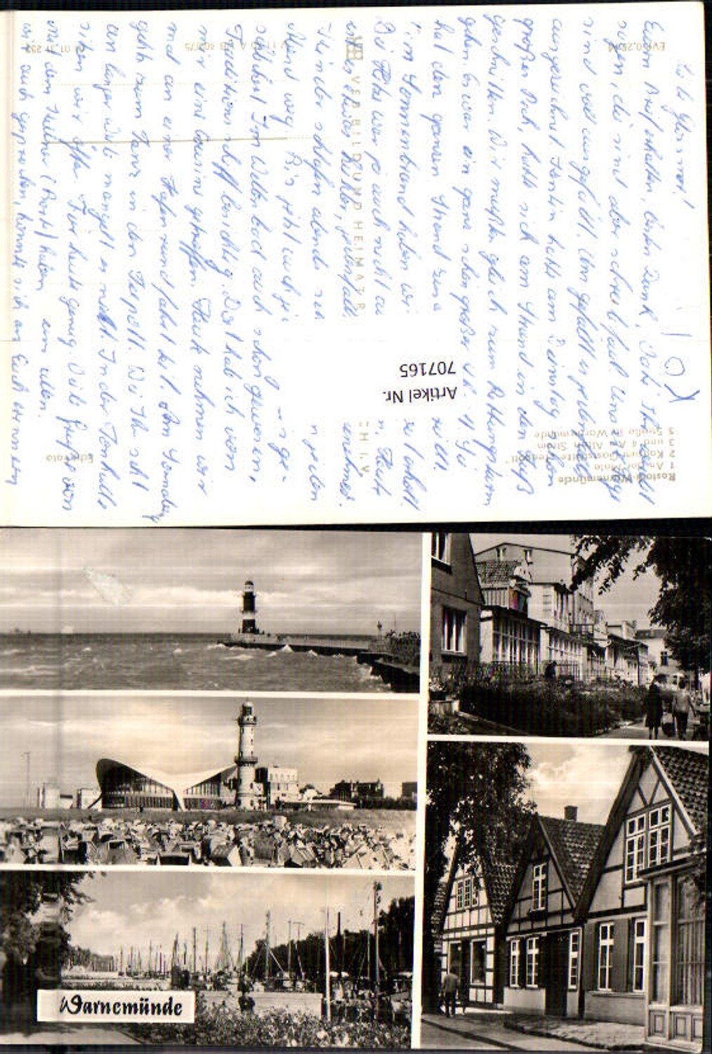 707165 Rostock Warnemünde Leuchtturm