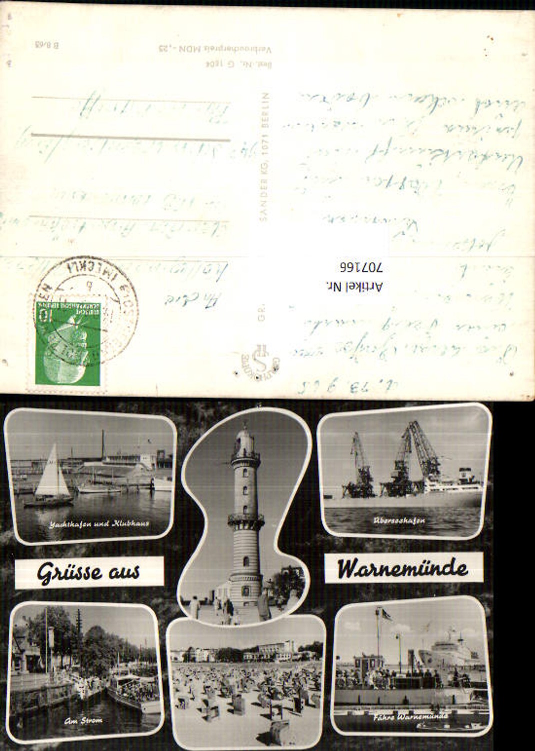 707166 Rostock Warnemünde Leuchtturm