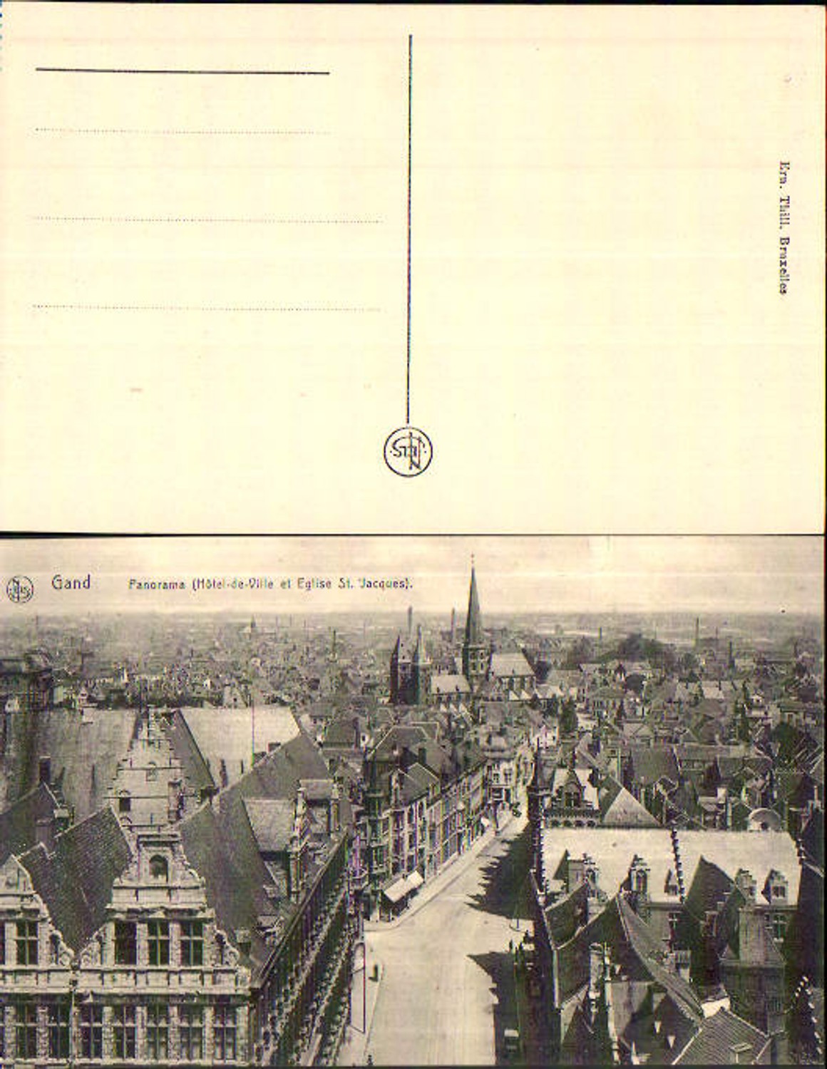 707483 Belgium Gand Gent Hotel de Ville St. Nicolas