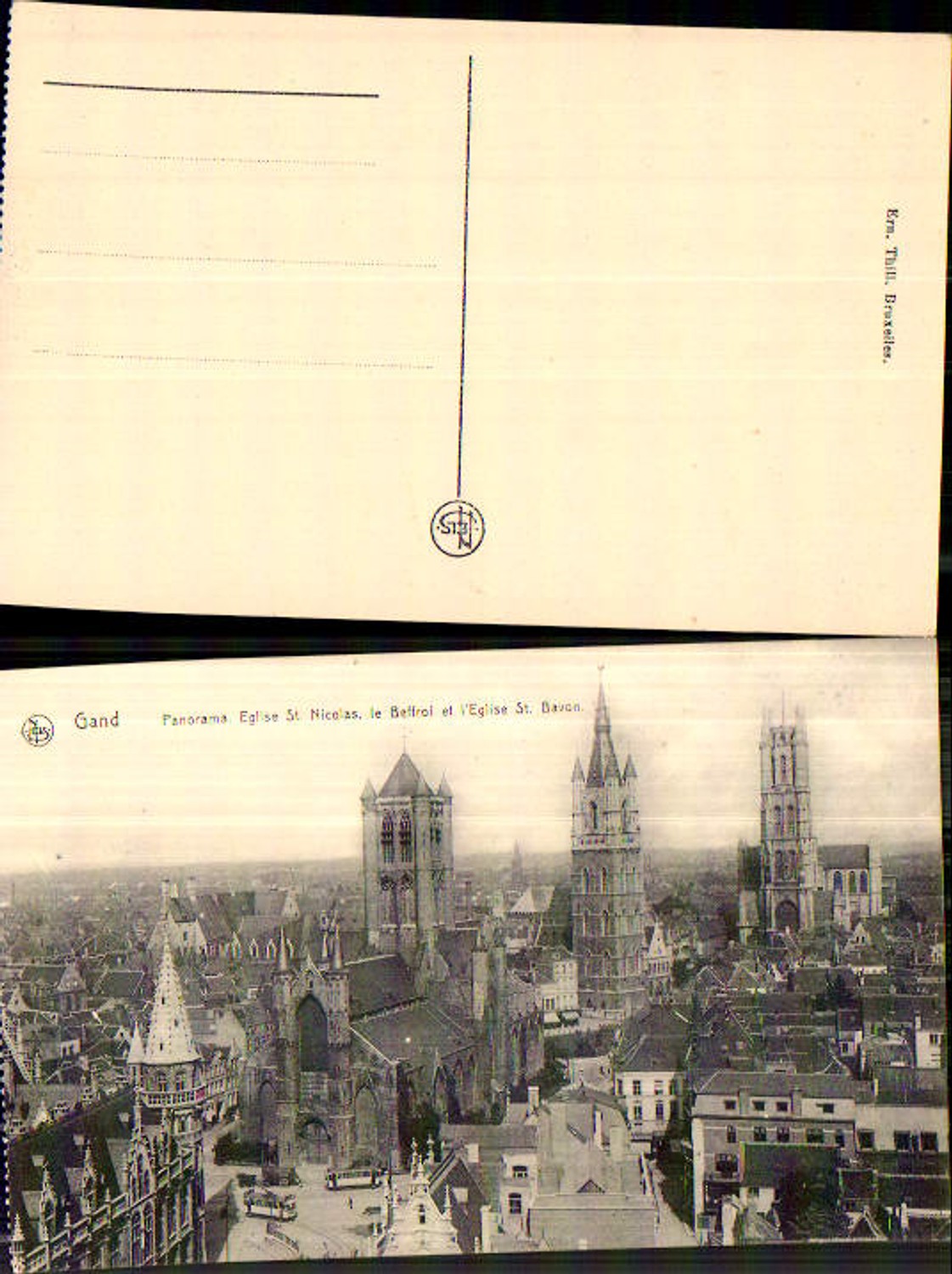 707500 Belgium Gand Gent Eglise St. Nicolas