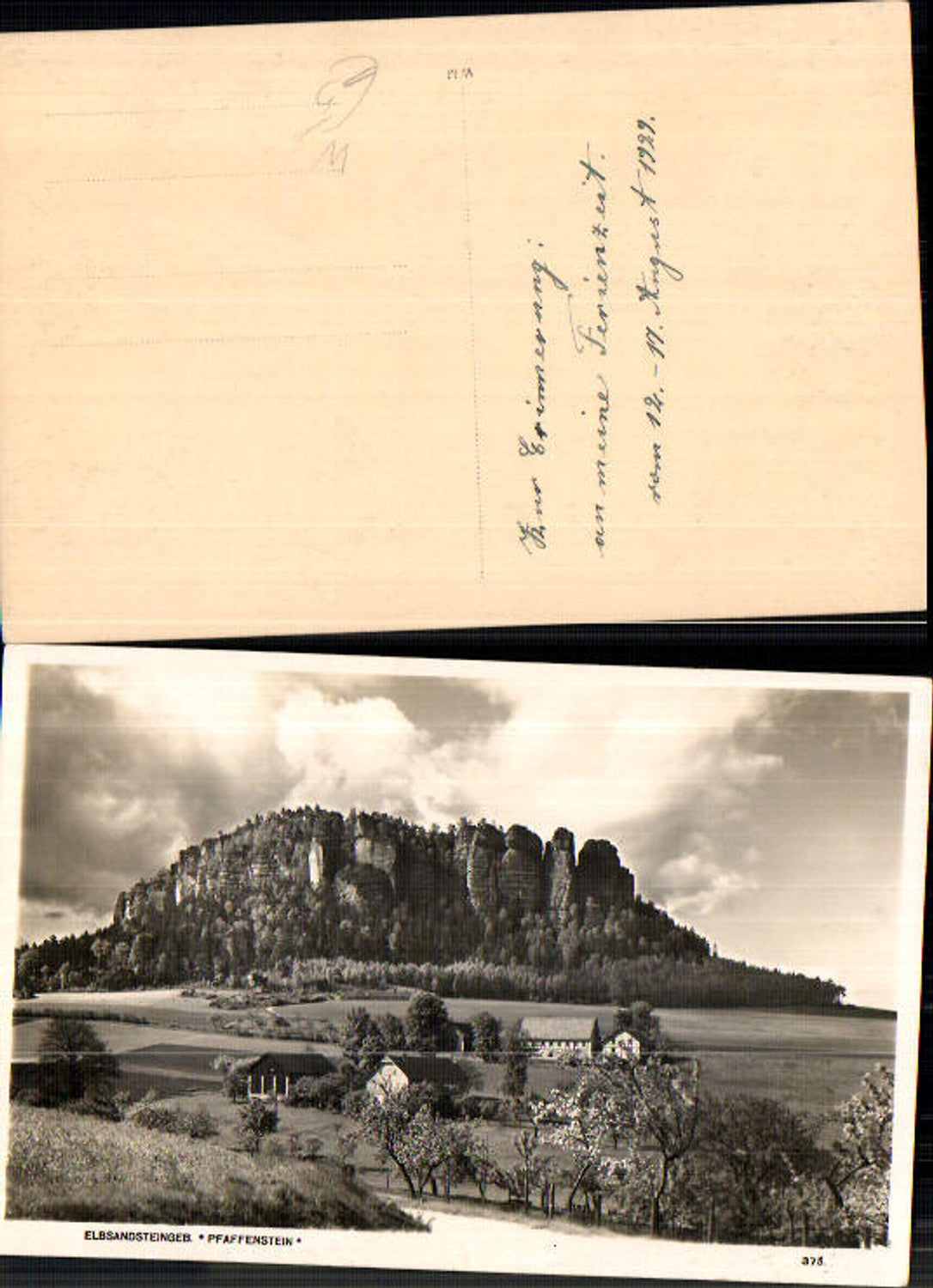 708352 Saxon Switzerland Rathen Königstein Pfaffenstein