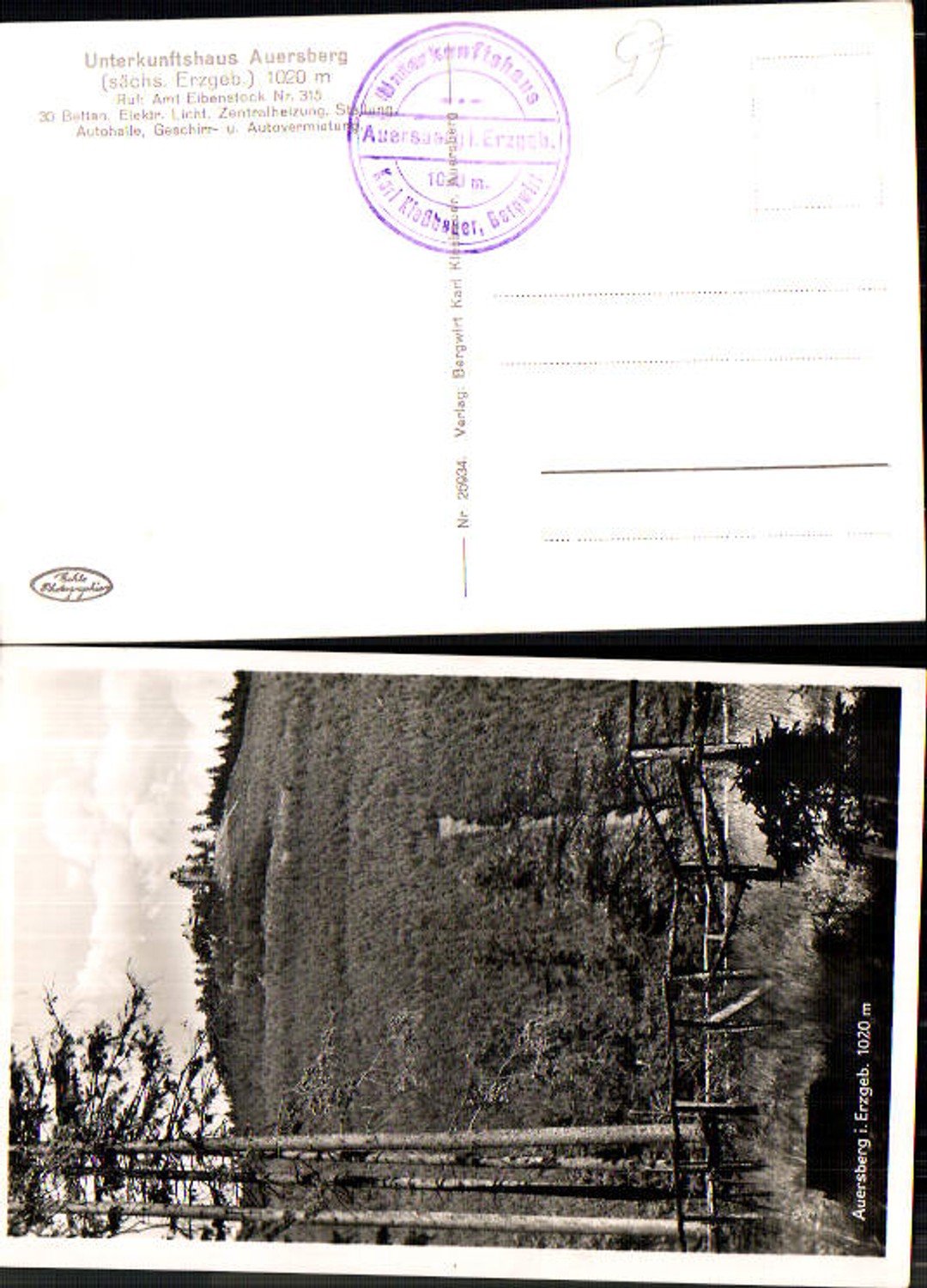 708362 Auersberg Erzgebirge Eibenstock