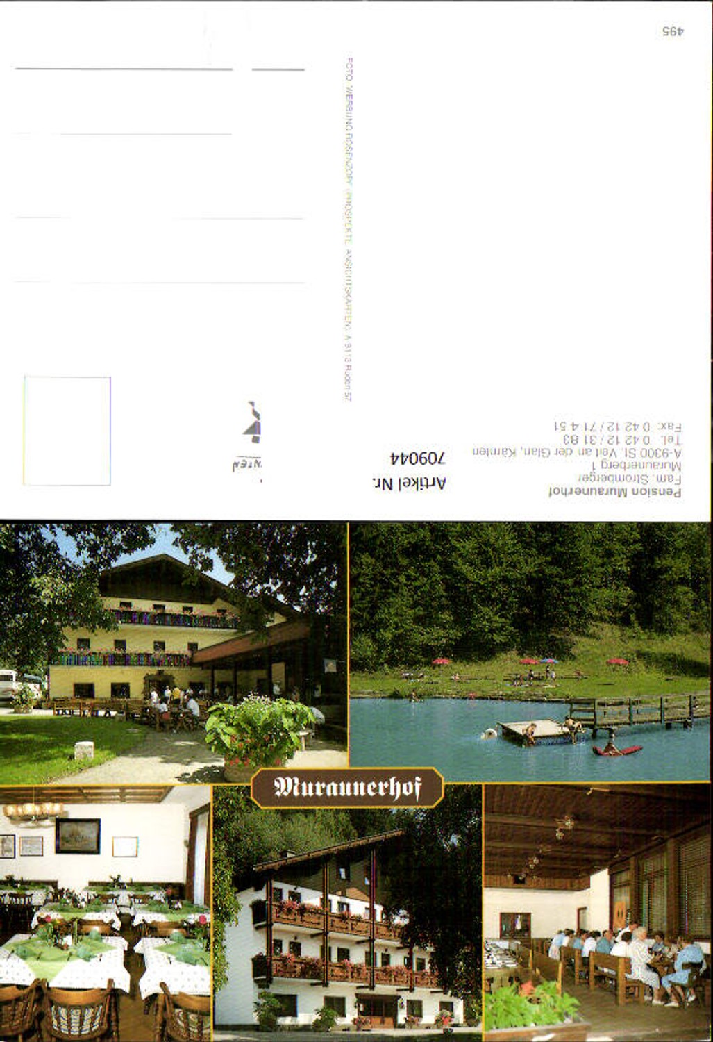 709044 Multi-image AK St. Veit an der Glan Pension Muraunerhof