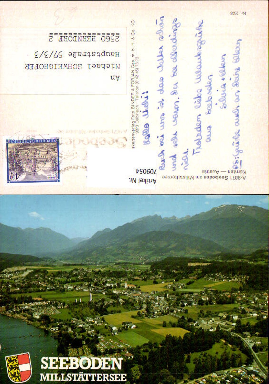 709054 Seeboden am Millstättersee Totale