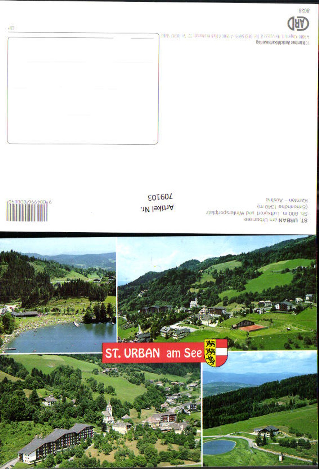 709103 Mehrbild AK St Urban am Urbansee Ansichten