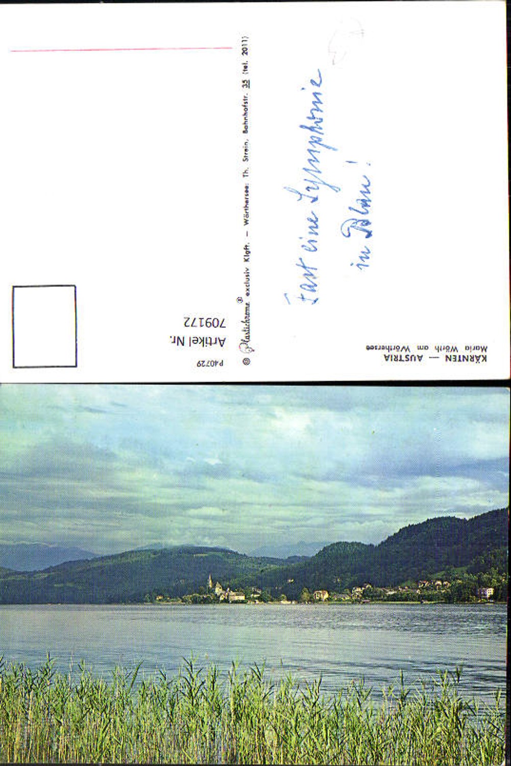 709172 Maria Wörth am Wörthersee View across the lake