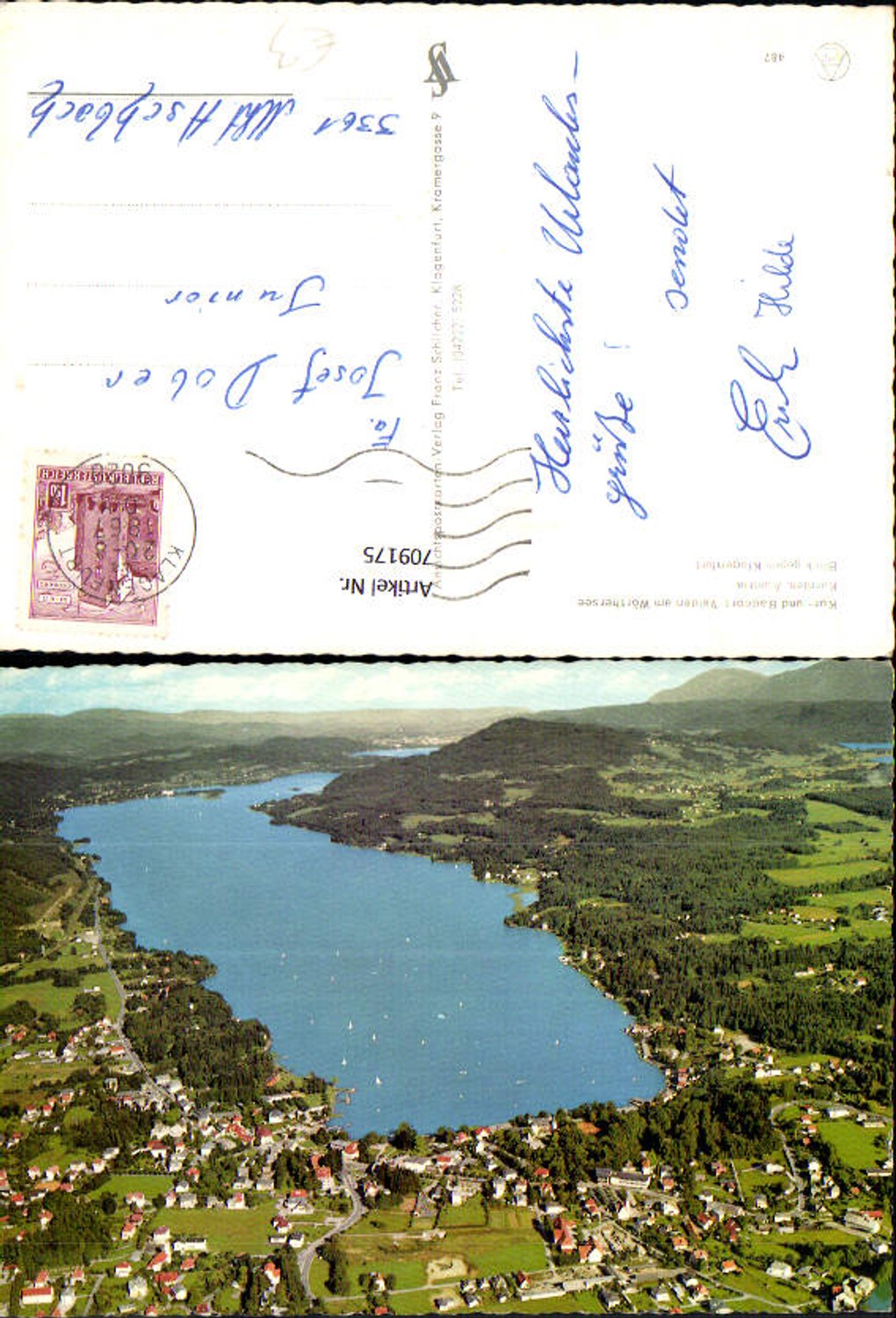 709175 Velden am Wörthersee View towards Klagenfurt