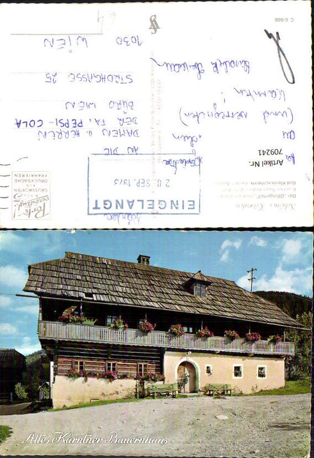 709241 Bad Kleinkirchheim Ottingerhof Kärntner Bauernhof