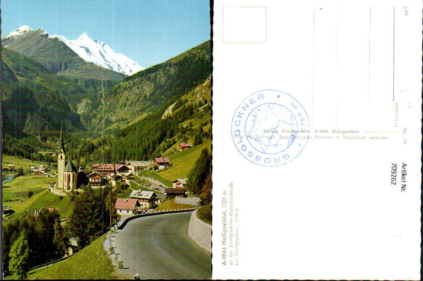 709262 Heiligenblut a. d. Glockner Hochalpenstraße Kirche