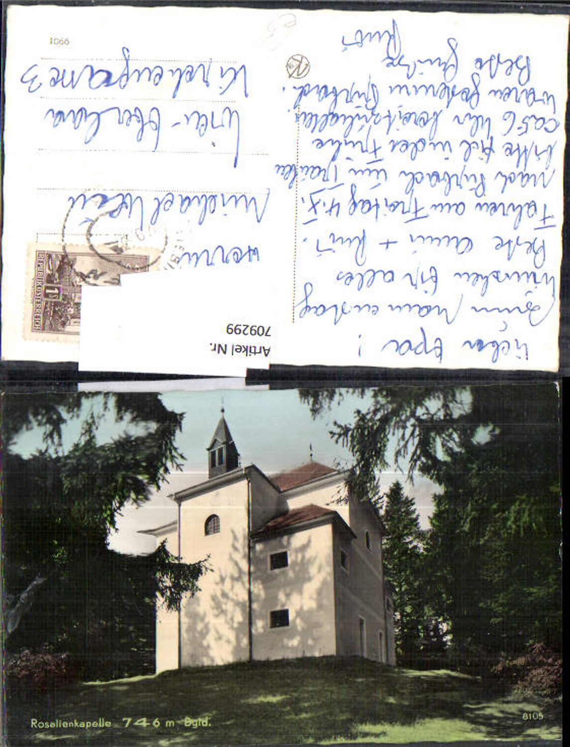 709299 Rosalienkapelle Rosalia Forchtenstein Kapelle